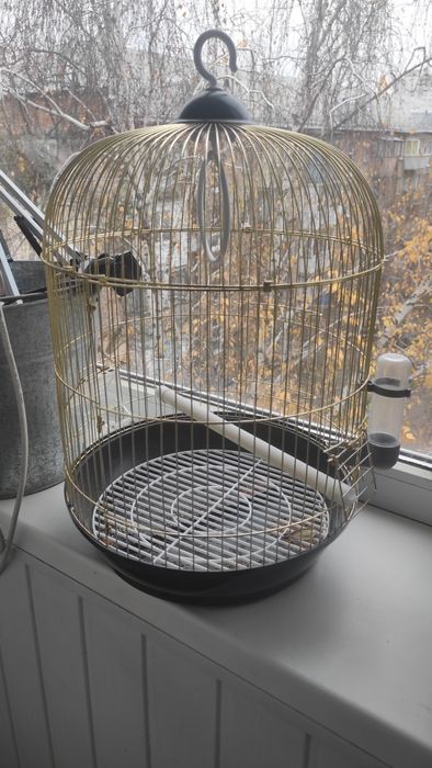 Клітка для пташок кругла 35х45