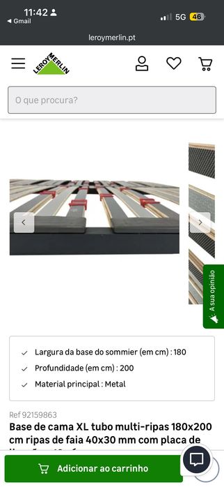 Estrutura de cama