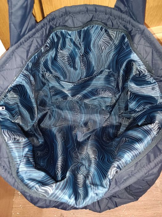 Женская стеганная сумка из плащевки.