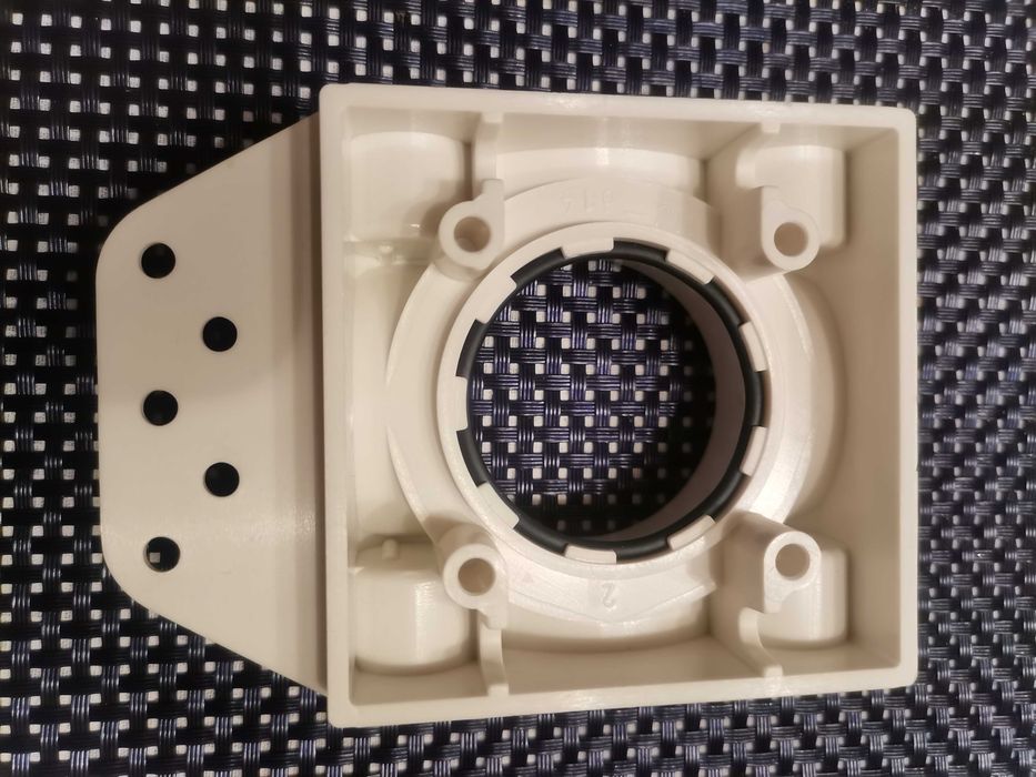 Placa de Montagem Universal com Protetor para Aspiração Central