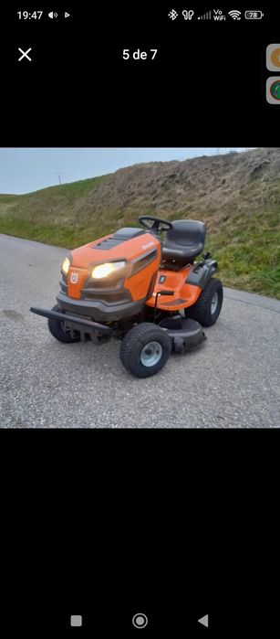 Mini trator corta relva Husqvarna