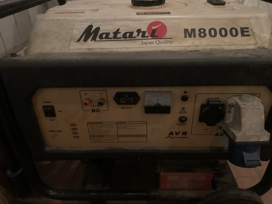 Генератор Matari M8000E