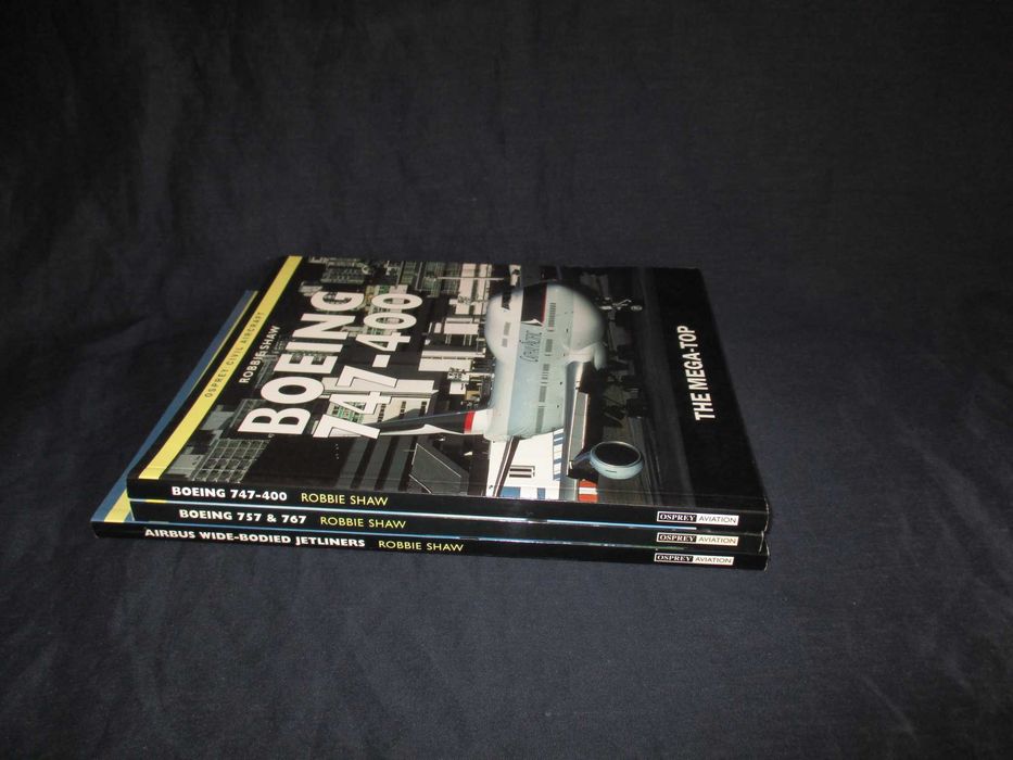 Livros Osprey Civil Aircraft Robbie Shaw Aviação