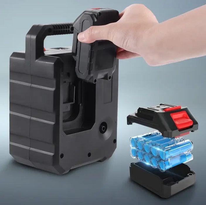 Аккумуляторная помпа для воды с, распылителем и шлангом