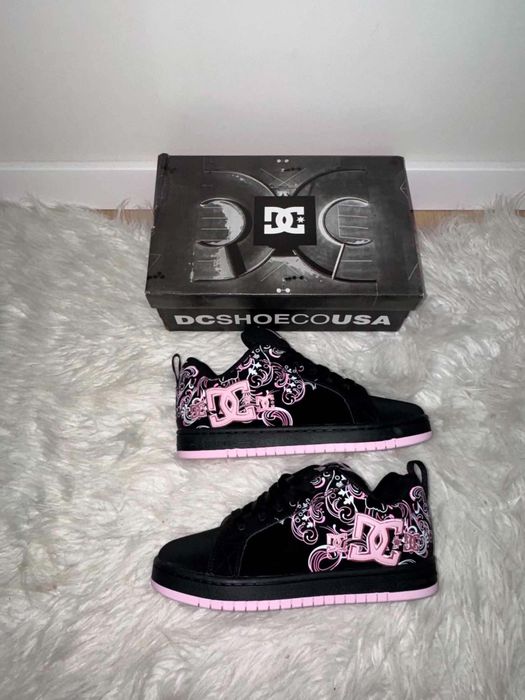 DC Shoes Black Pink