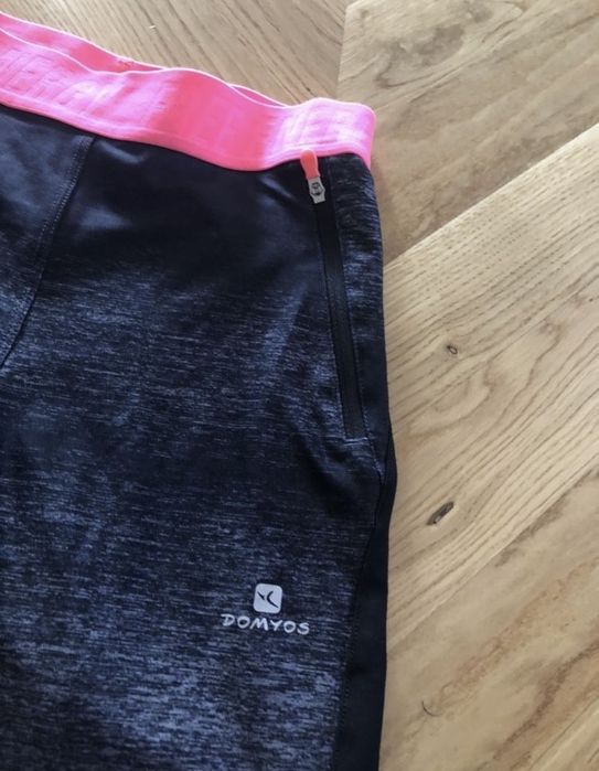 Spodnie getry 3/4 domyos decathlon