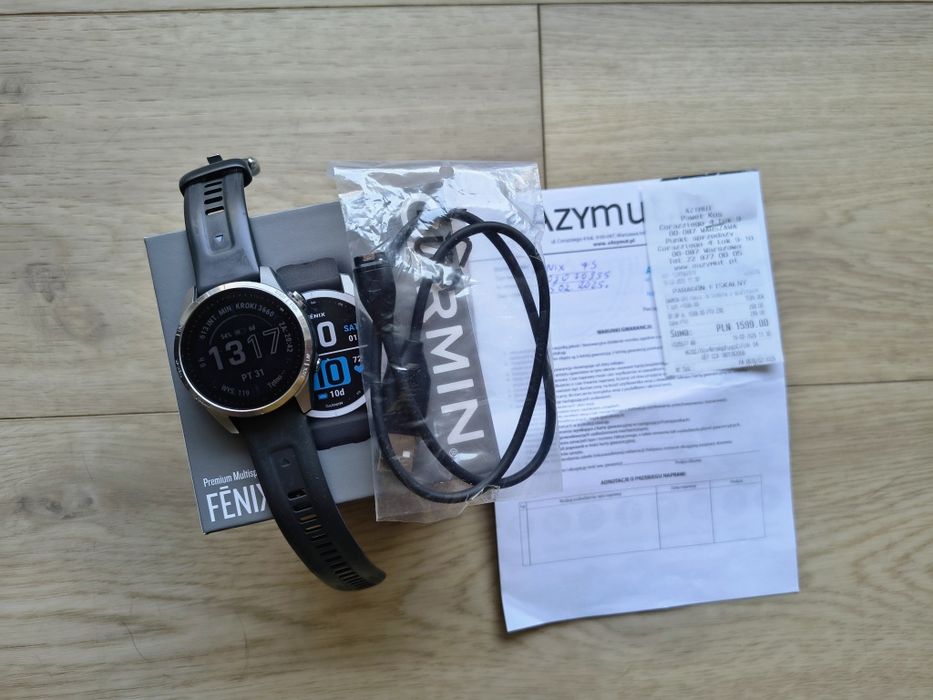 Garmin Fenix 7S na gwarancji