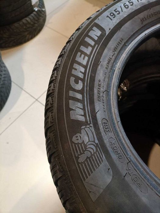 Пара шин б/у 195/65R15 91T Michelin Alpin 6