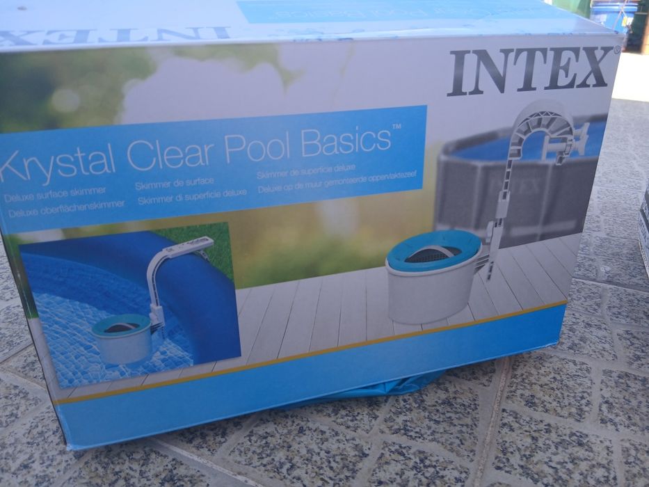 Piscina e filtro