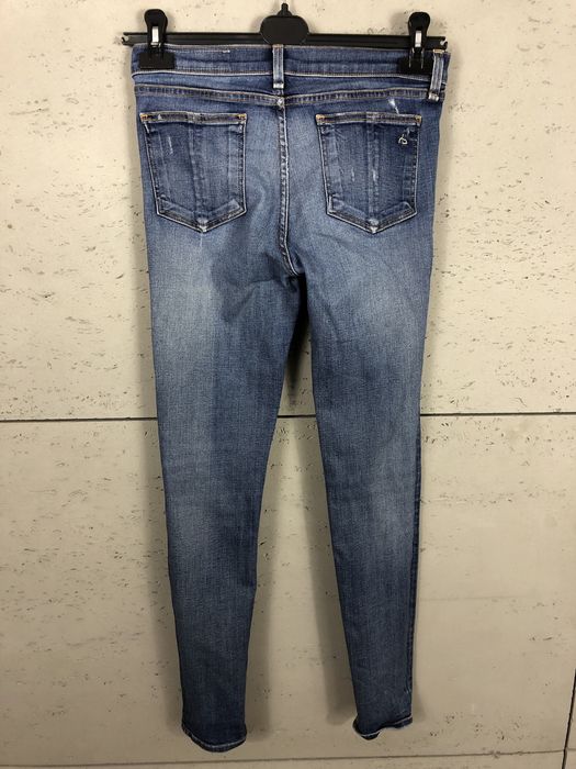 Rag & Bone Jean Destroyed Skinny roz. 29 damskie dżinsy premium
