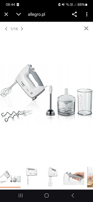 Mikser Bosch ErgoMixx