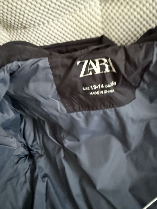 пуховик zara 164см, дитячий, 13-14р, чорний пуховик