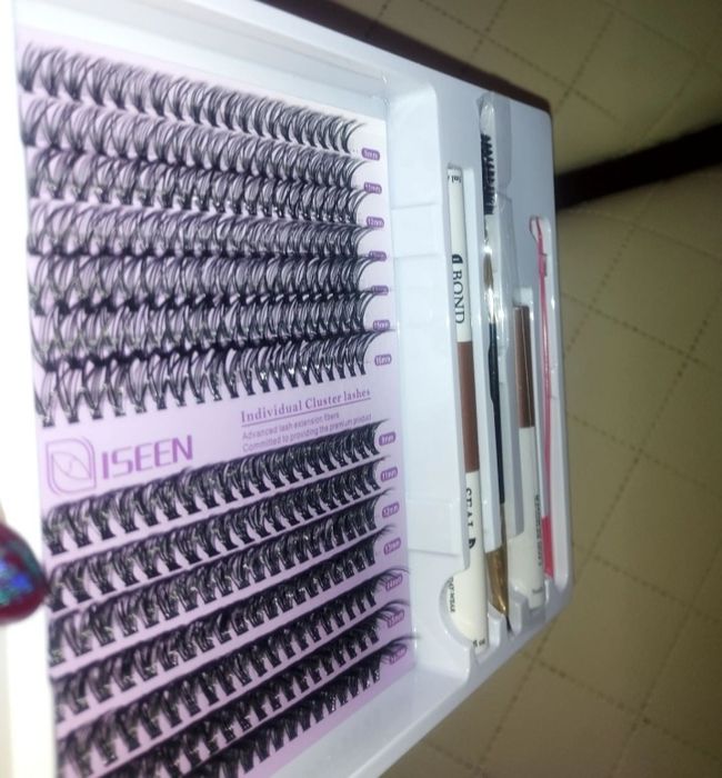 Mega duzy Zestaw do robienia rzęs Kępki 2D i 3D#rzęsy bondingowe