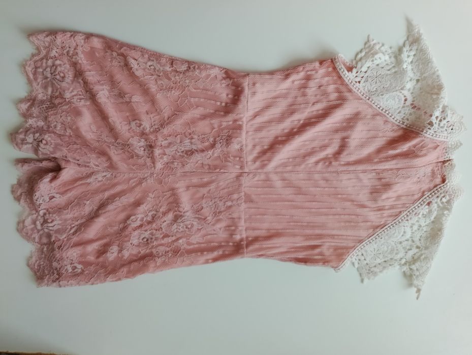 Kombinezon elegancki na wesele itp koronka