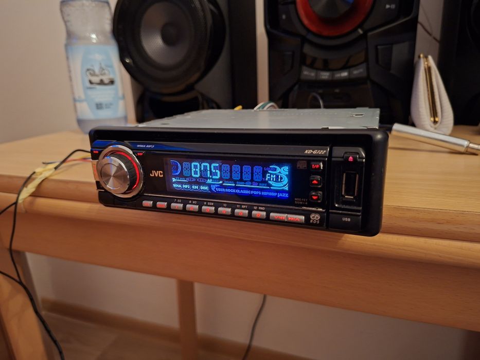 Radio Jvc kd-g 722 usb cd aux pilot zadbane