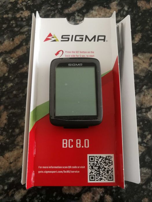 Велоспидометр Sigma BC 8.0