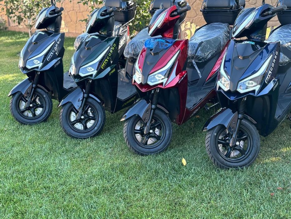 Електроскутер Corso GTS RR Pro 1500W 72V/32Ah батареї ЛІТІЙ-ЗАЛІЗО-ФОС