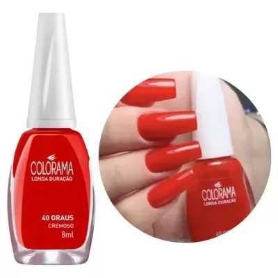 Esmaltes Colorama cores Quentes de Verão 8 ml  - PRONTA ENTREGA