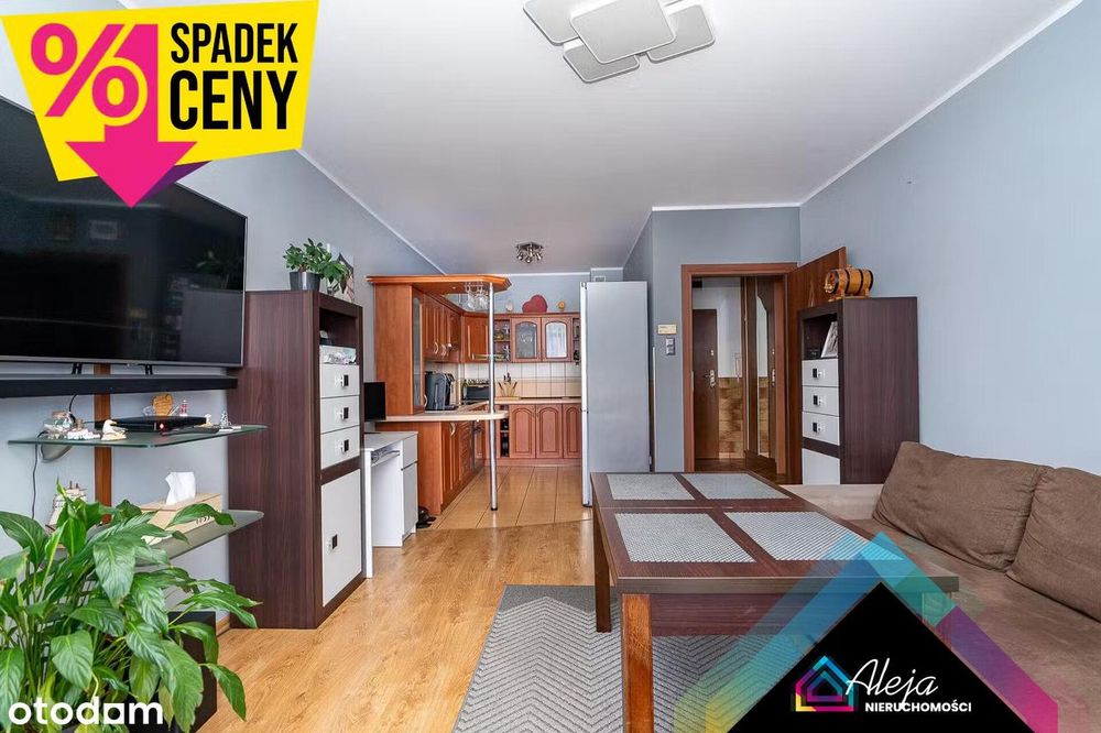 2 pokoje.blok przystosowany dla inwalidów.parter