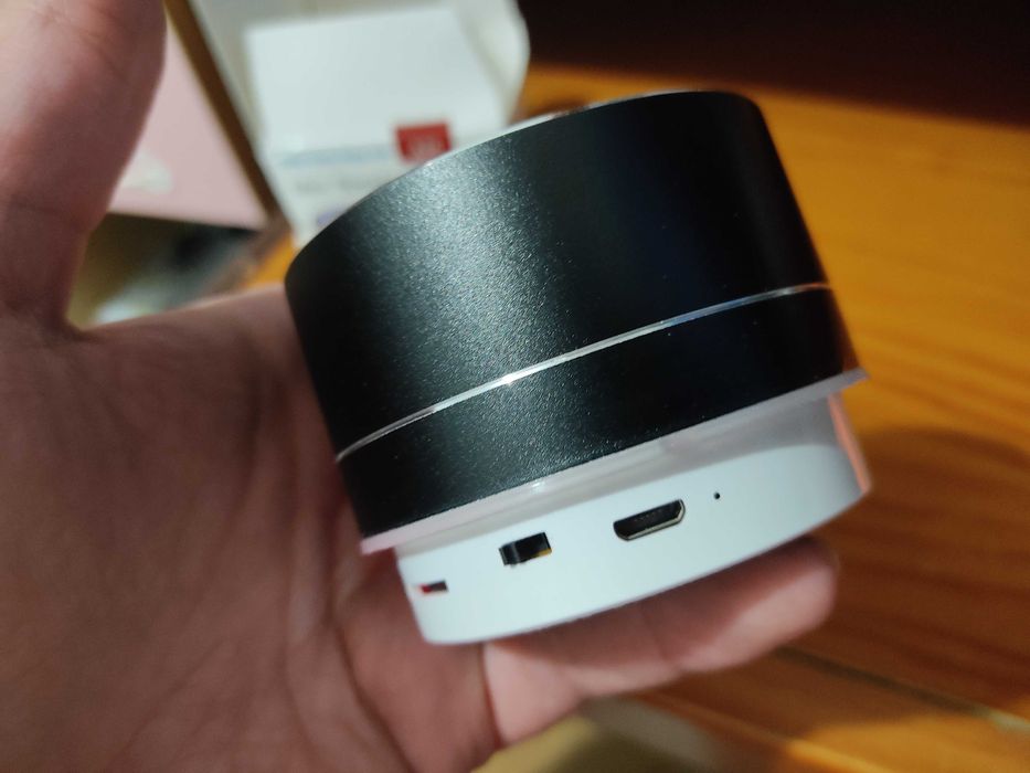 Coluna Bluetooth com entrada cartão micro SD - Aceito Troca