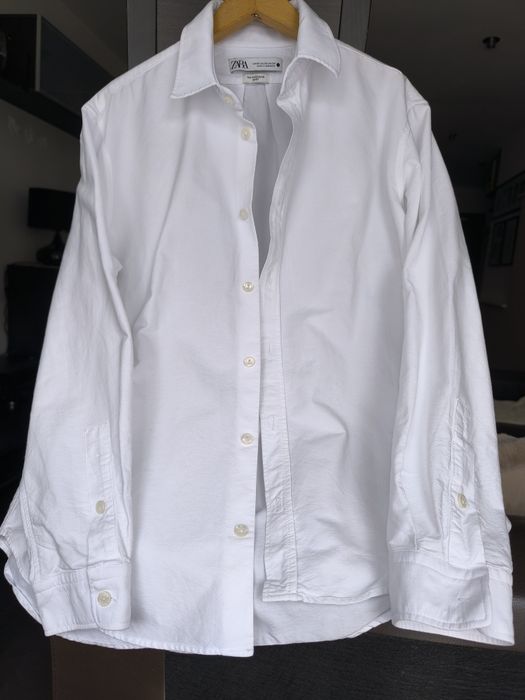 Biała koszula, bluzka damska Zara