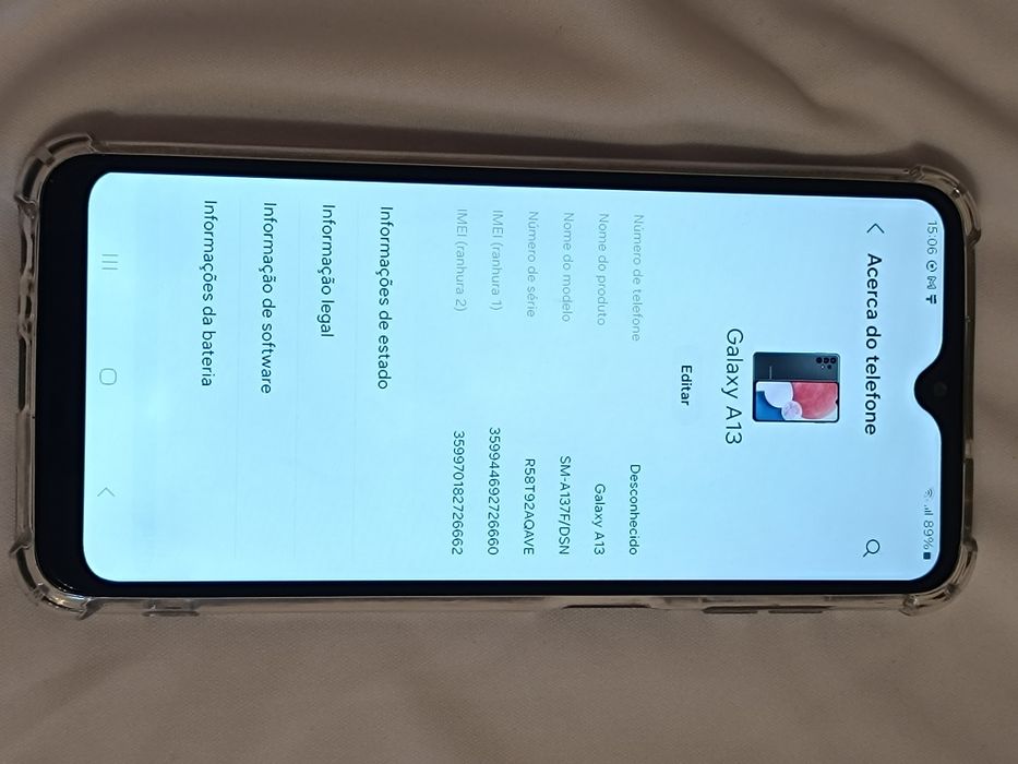 Telemóvel Samsung A13   4/128G