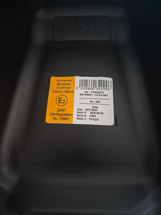 Assento elevatório Manga i-Fix Bebeconfort