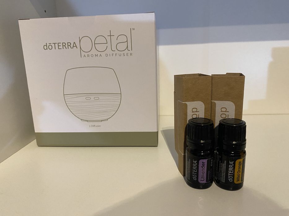 Dyfuzor doterra petal nowy plus 2 olejki