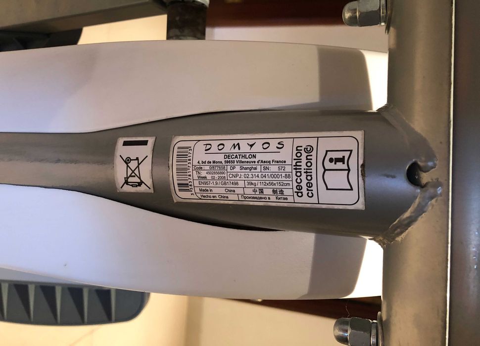 Bicicleta Elíptica Domyos (Decathlon)
