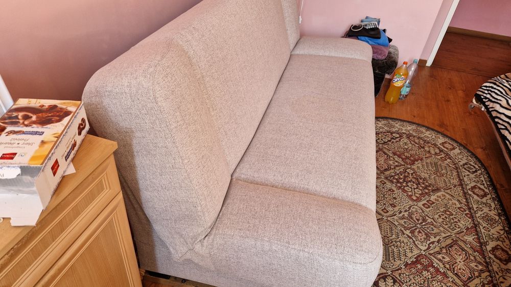 Wersalka kanapa łóżko kolor szary