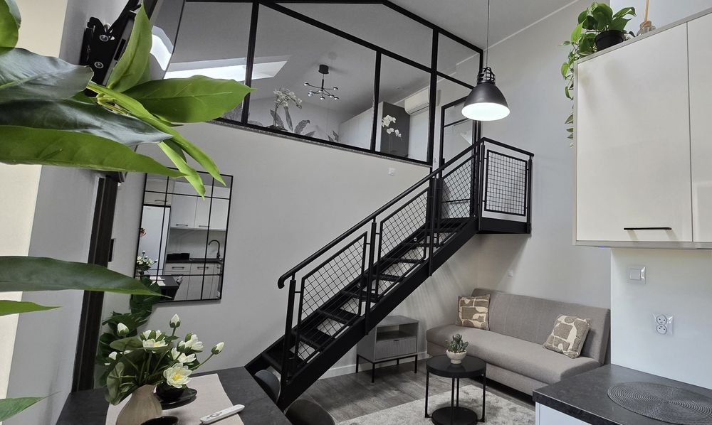 NOWE mieszkanie LOFT, wyposażone, czynsz w cenie, parking Wi-fi - Widok 2
