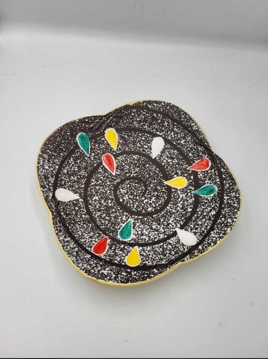 Patera ceramiczna,pikasiak,Germany,vintage lat 50,Carstens Tonnieshof