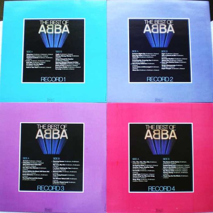 Abba - The Best of Abba. LP Vinil (Box de 4)