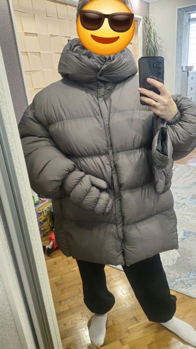 Пуховик з рукавицями SALE