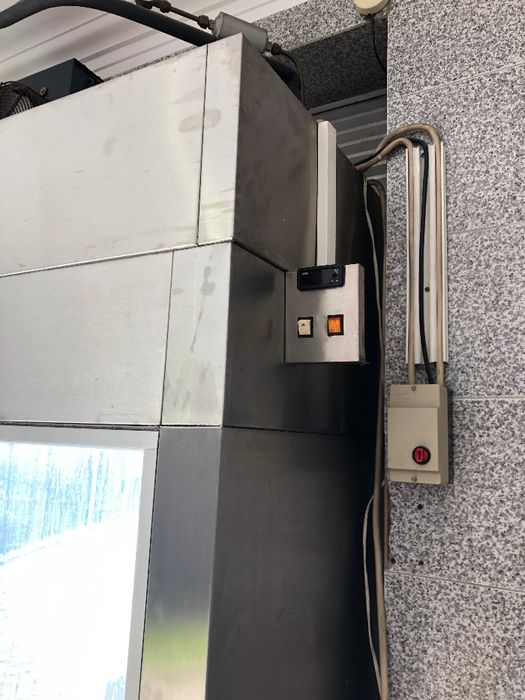 Montra / Vitrine de Refrigeração em Inox motor DORIN para talho, etc