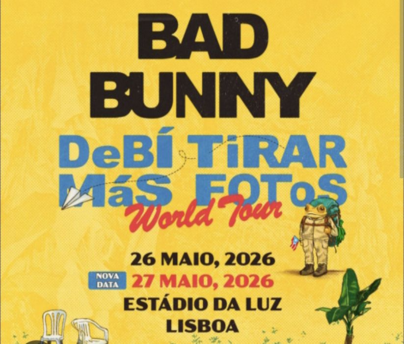 Bilhete bad bunny dia 26