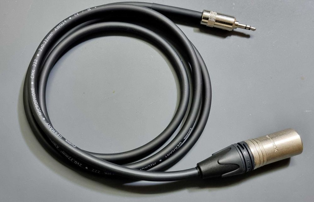 Cabos XLR feitos a medida / Reparação de cabos de áudio