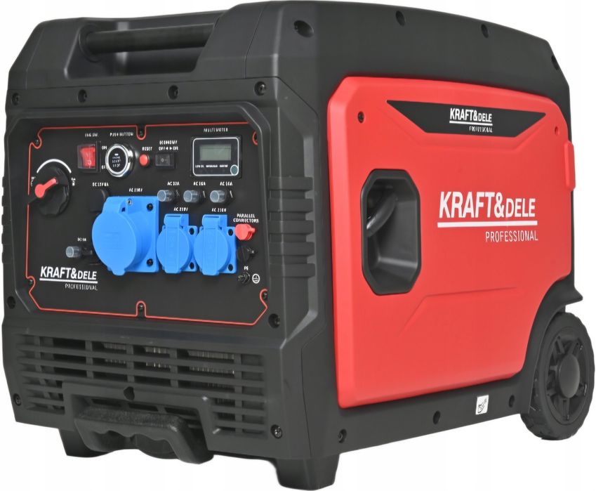 AGREGAT prądotwórcz 6,7KW 230V 12V 32A USB INWERTEROWY + USB gwarancja
