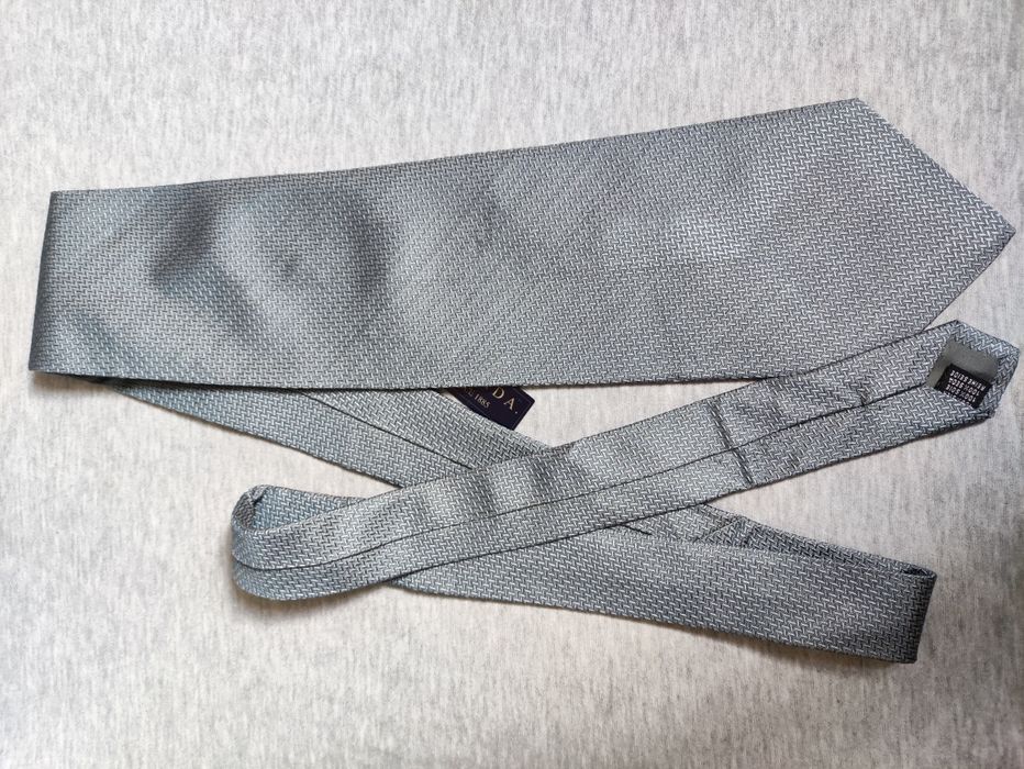 Amanda krawat silk jedwabny jedwab nowy