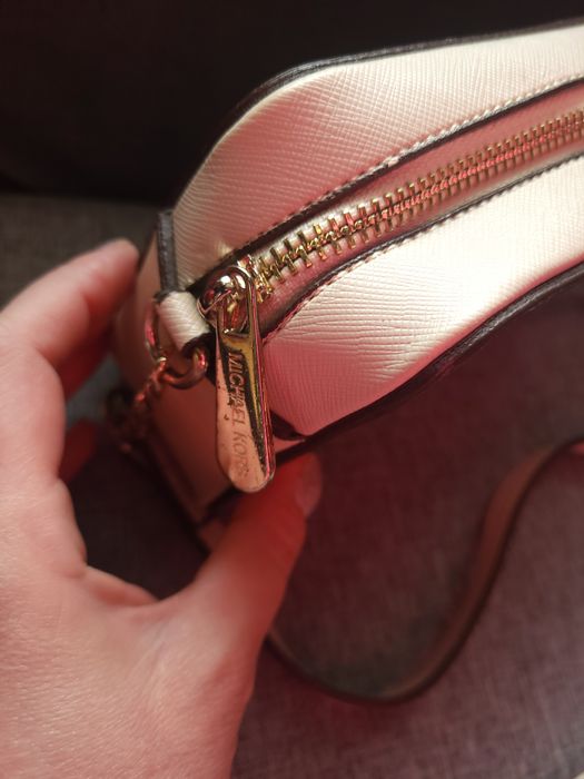Torebka Michael Kors hit bloger beż logo