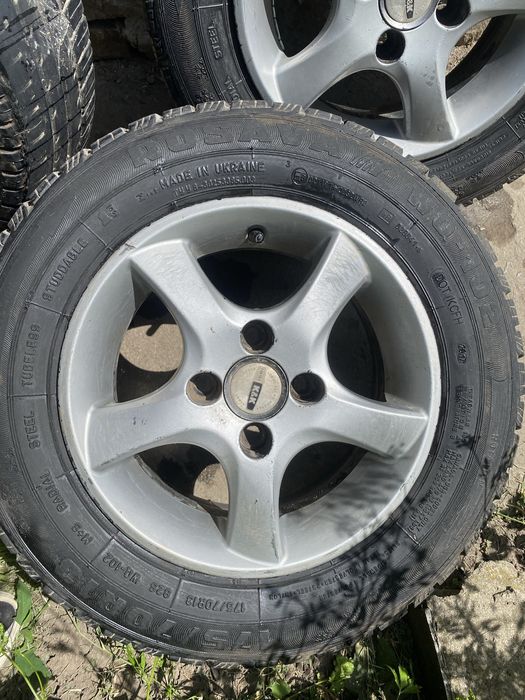 Продам Диски 13 4;98. ЕТ 35 з резиною