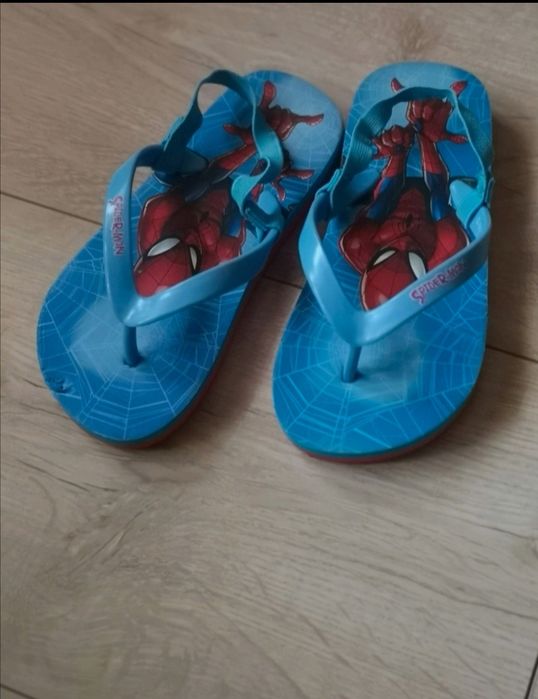 Japonki sandały chłopiec Spider-Man roz 26 wkl 16 cm