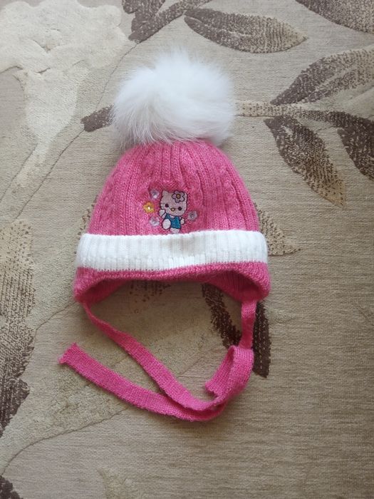 Детская шапочка от 4 до 12 месяцев