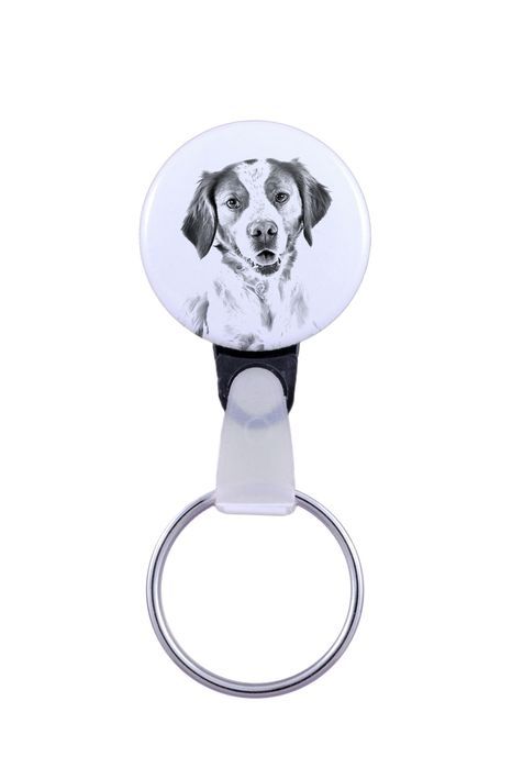 Brittany Spaniel brelok z psem mały Art-Dog