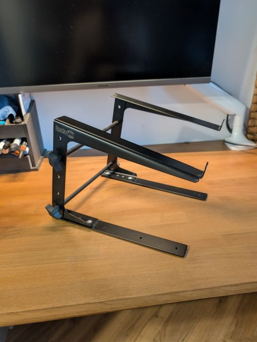 Metalowa podstawka na laptopa, konsolę DJ, RockJAM