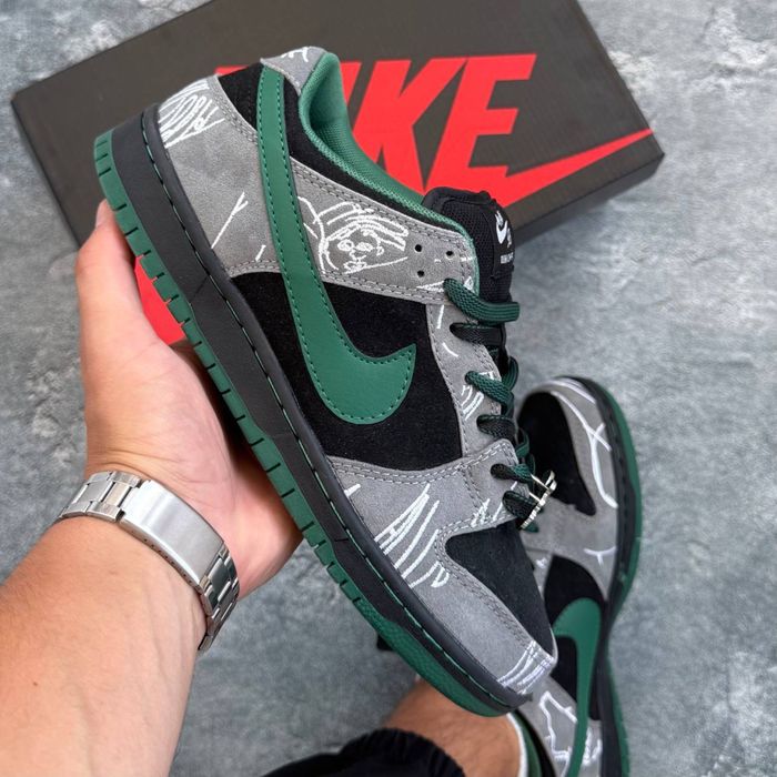 Кросівки чоловічі найк. Nike Dunk Low  Black/Anthracite-Metallic Silver. Кроссовки мужские найк. 41-46