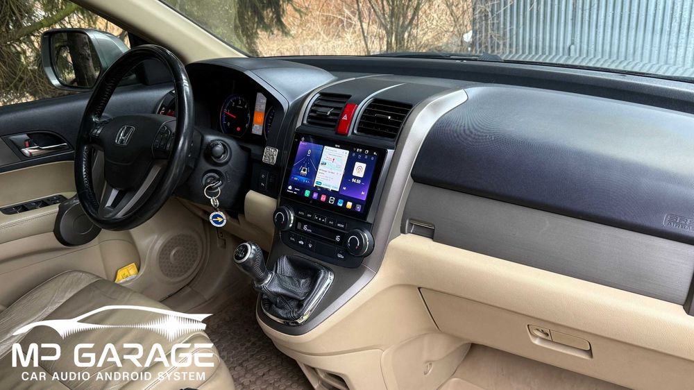 Radio Nawigacja Android_14 Honda CRV 4G LTE CarPlay/AndroidAuto Qled Montaż