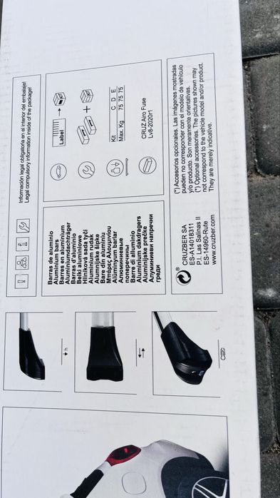 Bagaznik dachowy Ford Kuga mk3 po 2019r. - Cruze Airo Fuse