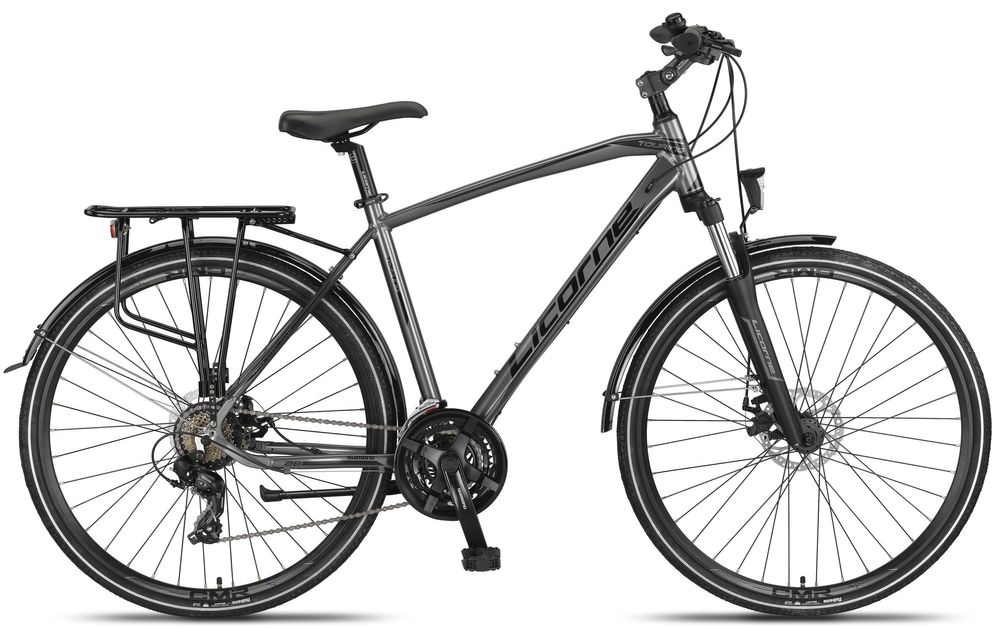 TOURING VOYAGER Niemiecki rower trekkingowy 28 ALU 2xTARCZA shimano