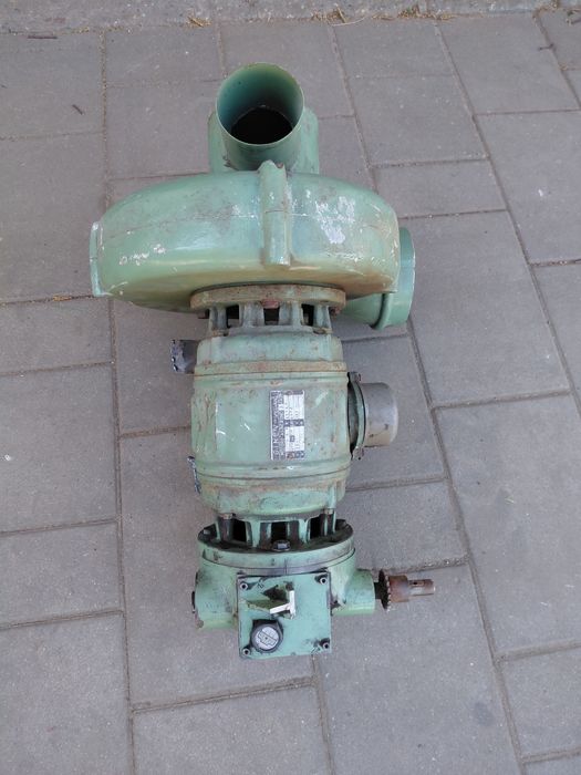 Wentylator dmuchawa 0,55 kw motoreduktor  100 obr